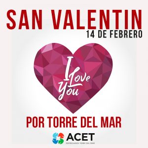 San Valentín por Torre del Mar